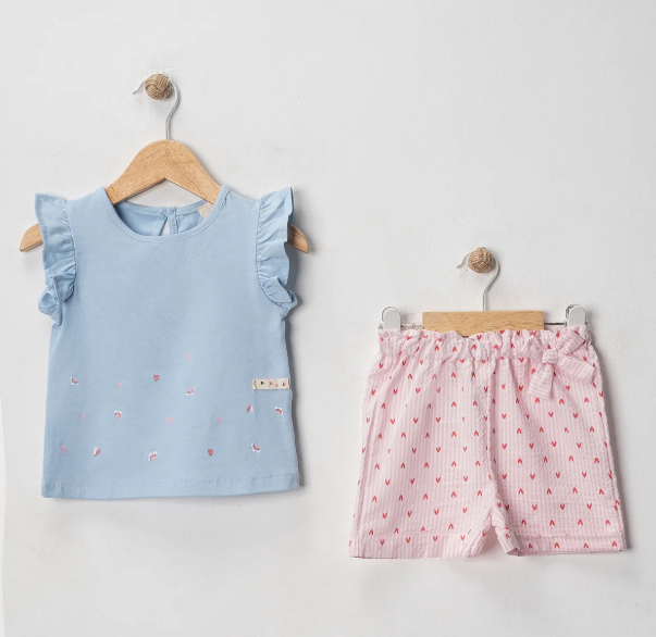 Kalpli Desen Takım (2 Farklı Renk Seçeneği Mevcut)