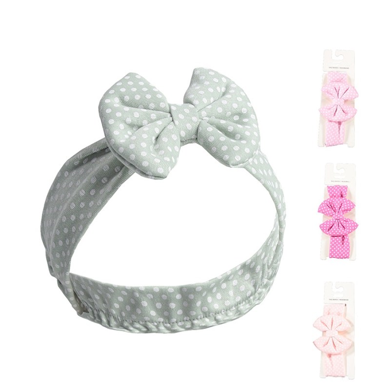 Puanlı Papyon Saç Bandı