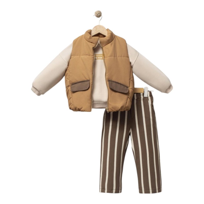 Şişme Mont Yelekli Takım