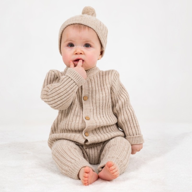 Triko Doğal Yün Kız/Erkek Takım