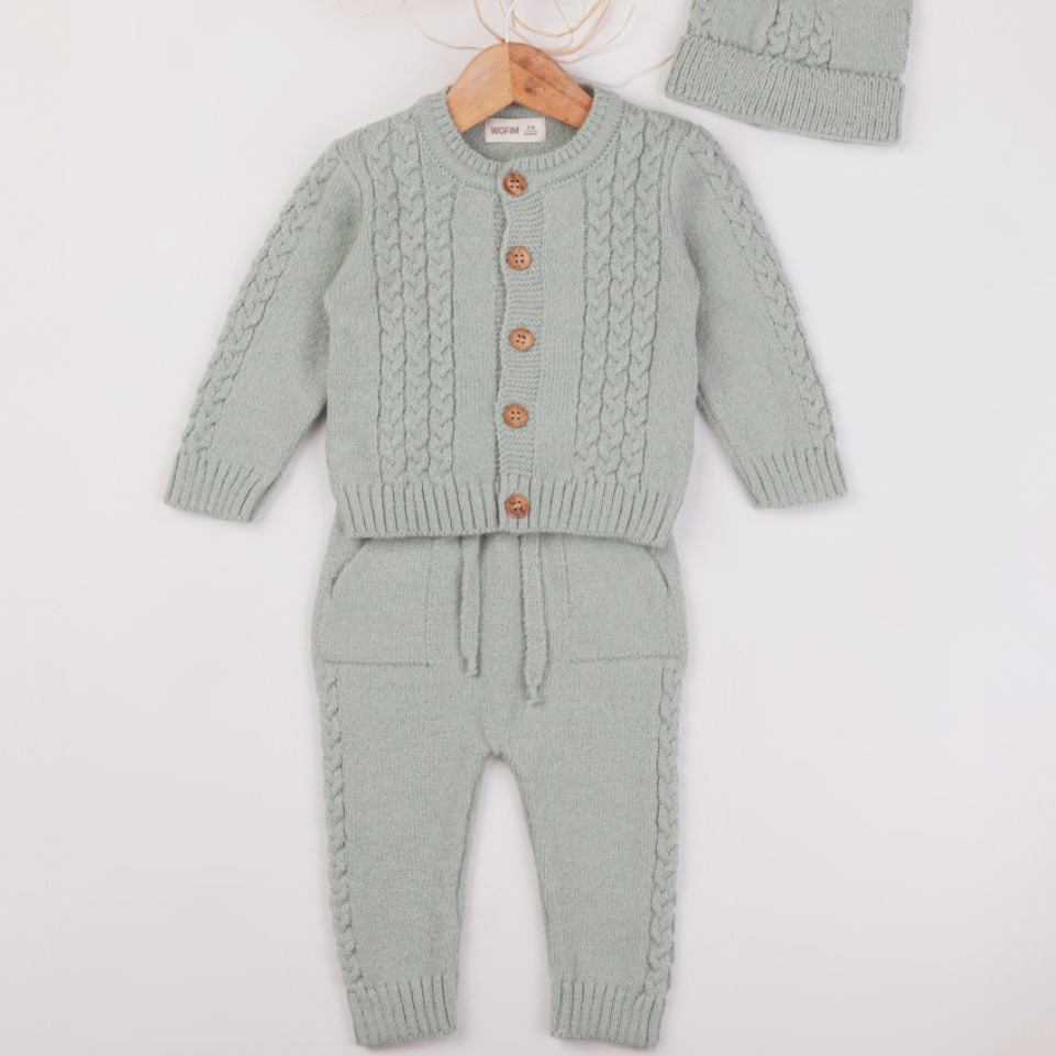 Saç Örgü 3lü Triko Set (3 Farklı Renk Seçeneği Mevcut) - Görsel 2